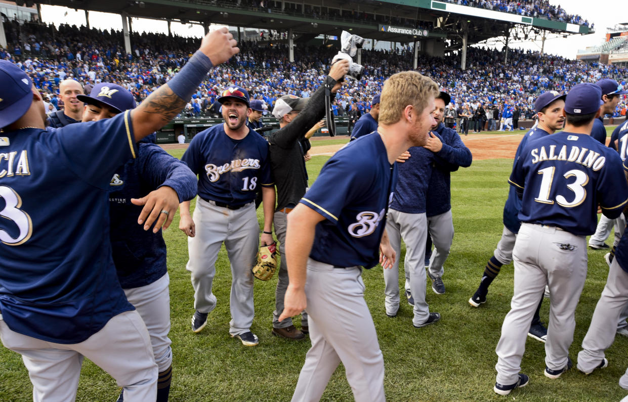 There weren’t many people who expected the Brewers to come out on top in May. (AP Photo)