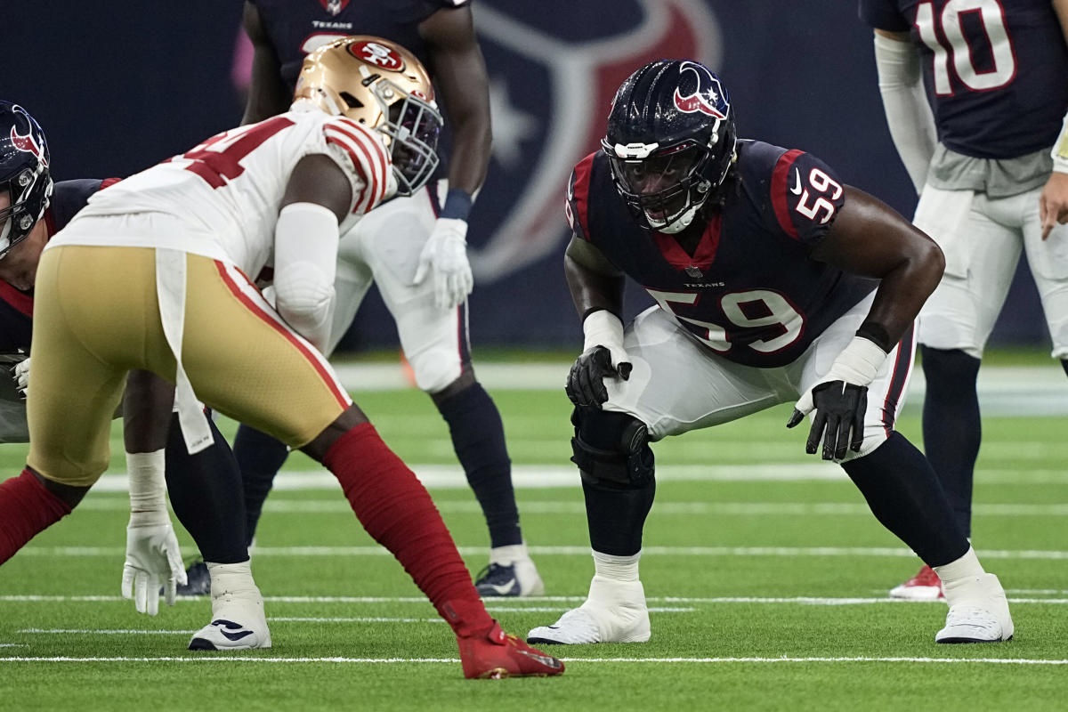 Rookie G Kenyon Green values Texans' success over individual accolades