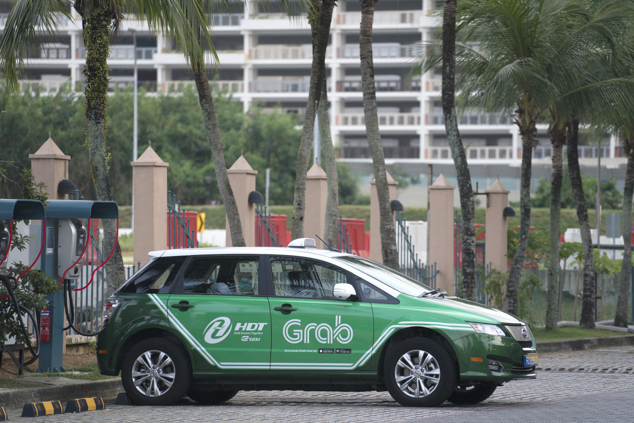 Chan Khuan Meng, who no longer drivers for Grab, pleaded guilty to one count of causing grievous hurt by doing a negligent act. (Yahoo News Singapore file photo)