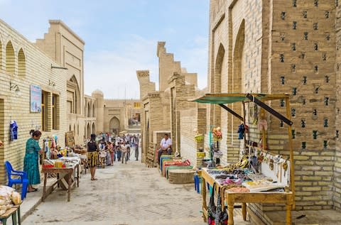 Silk Road cities, like Khiva, are now easier to discover - Credit: GETTY