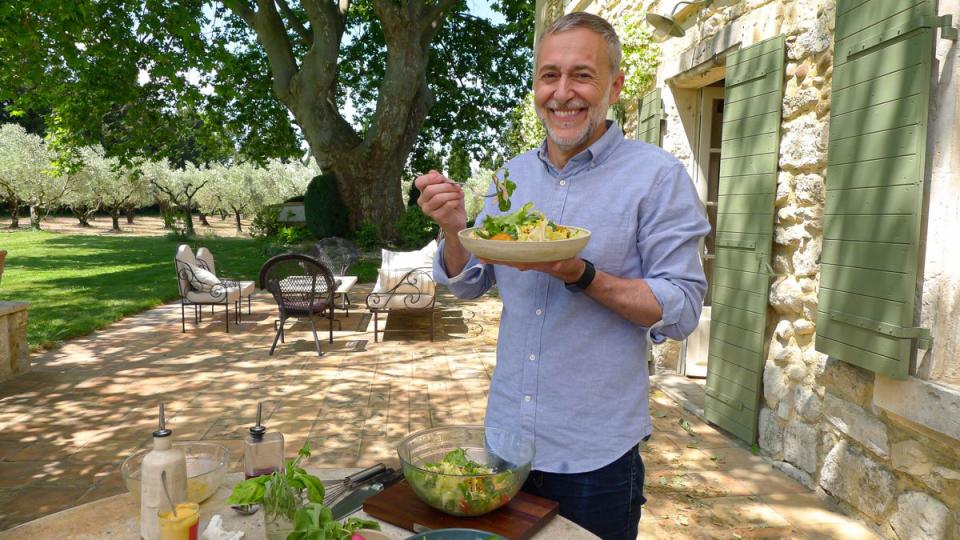 Michel Roux Jr on his TV show ‘Michel Roux’s French Country Cooking’ (Food Network/PA)