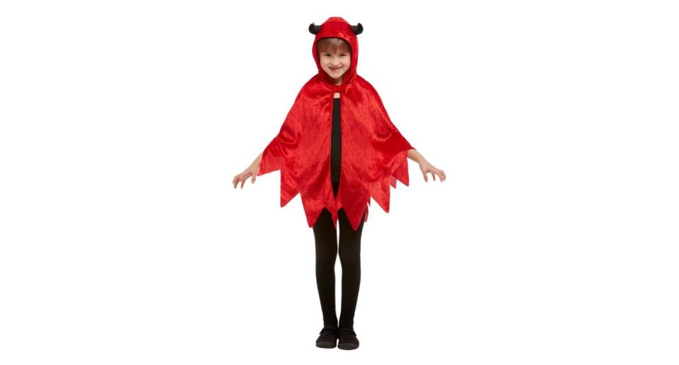 Devil Hooded Cape (Smiffys)