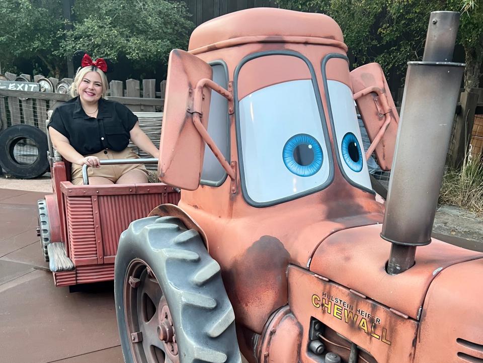 dana riding on maters junkyard jamboree