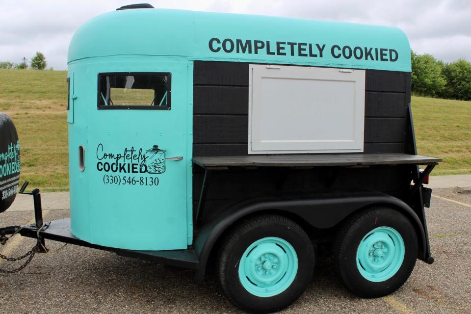 Emily Philpott travels across Northeast Ohio, selling her products out of the "Cookie Caboose."