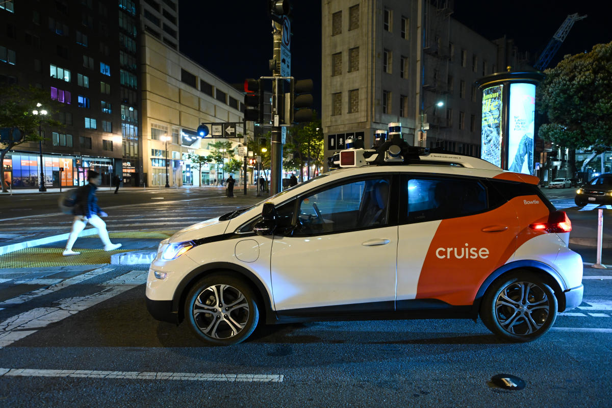 A pedestrian was pinned under a Cruise robotaxi after another car’s hit-and-run