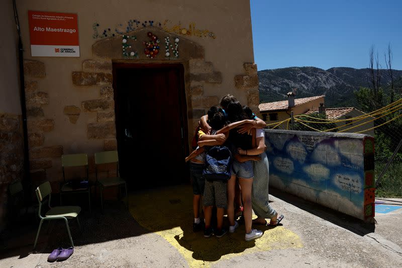 Rural school closes down in one of the least populated regions of the European Union