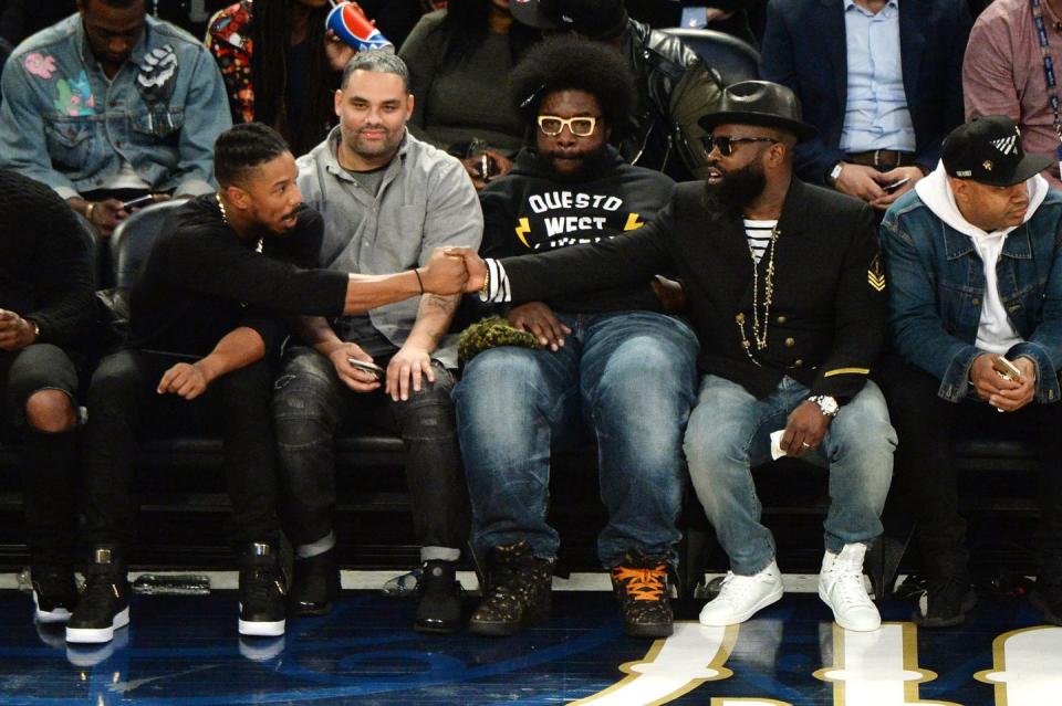30 Photos of Celebrities Looking Cool as Hell at NBA Games