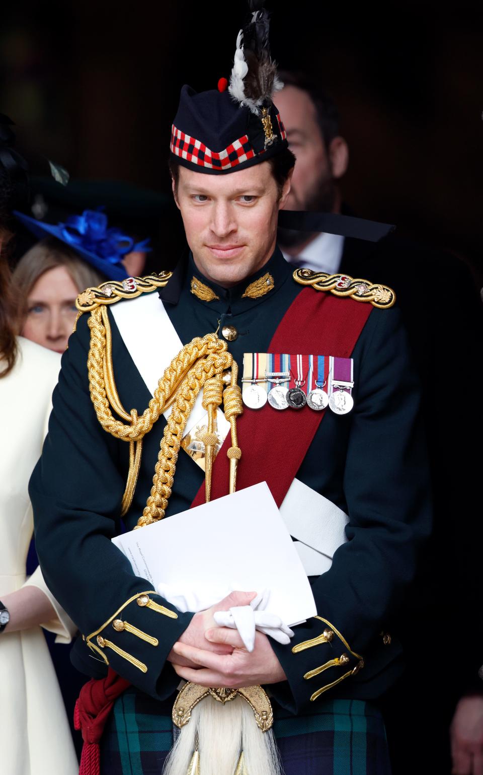 Lieutenant Colonel Johnny Thompson attends the 2023 Commonwealth Day Service at Westminster Abbey on March 13, 2023, in London.