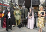 <p>Apart from Natalie, Meredith, Hoda, and Tiki, Al got covered in grey face makeup and donned his finest vampire attire as Grandpa Munster. </p>