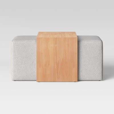 12) Durant Rectangular Cocktail Ottoman