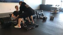 <p>Something about having a goal and smashing it... yeah, Brie knows about it. Ramping from 335 lbs to 350 lbs, eventually smashing out hip thrust reps at 400 lbs, BL's PB chart must be a sight to behold. Helped on by her PT, Jason, the sky's the limit. </p><p><a href="https://www.instagram.com/p/BhUZlwpgfm7/" rel="nofollow noopener" target="_blank" data-ylk="slk:See the original post on Instagram;elm:context_link;itc:0;sec:content-canvas" class="link ">See the original post on Instagram</a></p>