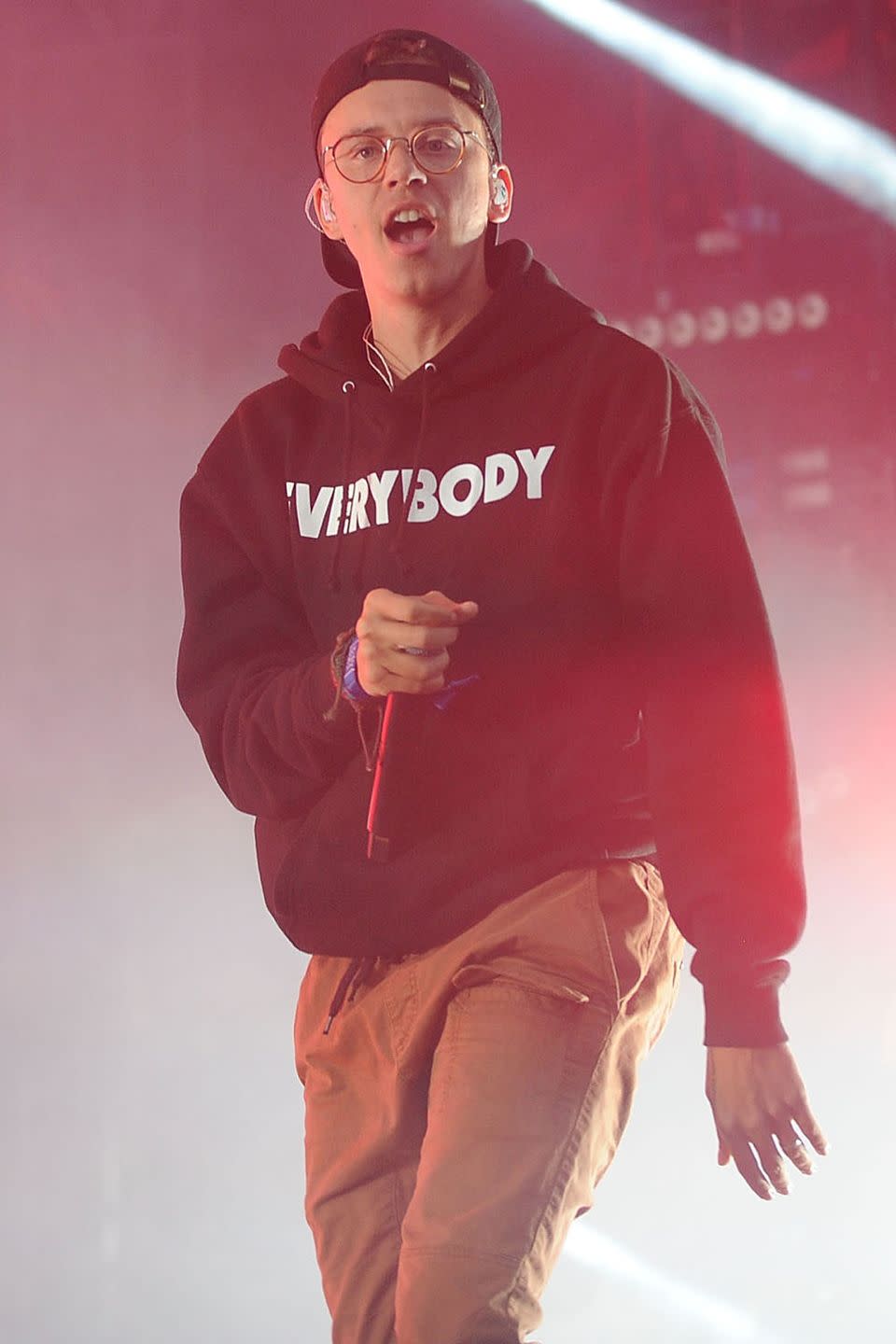 <p>The rapper opened up in an interview with <a href="http://www.vladtv.com/article/206638/logic-details-quitting-drugs-never-experiencing-being-drunk" rel="nofollow noopener" target="_blank" data-ylk="slk:VLAD TV" class="link rapid-noclick-resp">VLAD TV</a>, where he explains "Drinking was something I was never really into, which is weird." Logic also admitted that he has struggled more with his addiction to cigarettes and other drugs. </p>