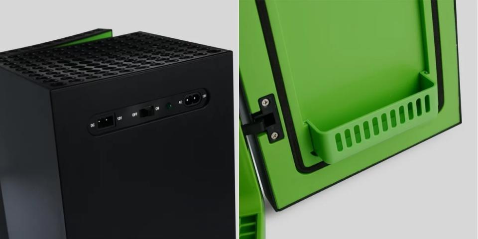 微軟推出體型更小、價格更親民的Xbox Series X造型冰箱