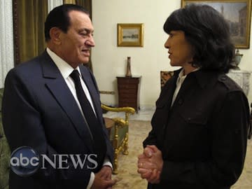 Amanpour and Mubarak