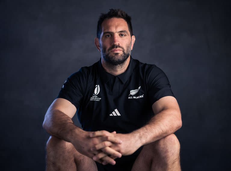 Sam Whitelock, uno de los grandes referentes de los All Blacks, comenzará la final en el banco de suplentes