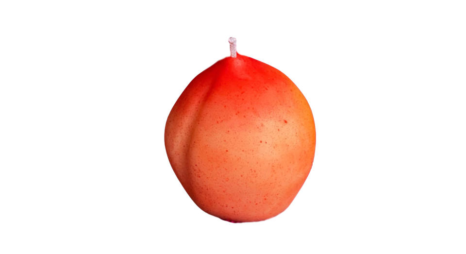 Single Peach Candle (Peach Fuzz)