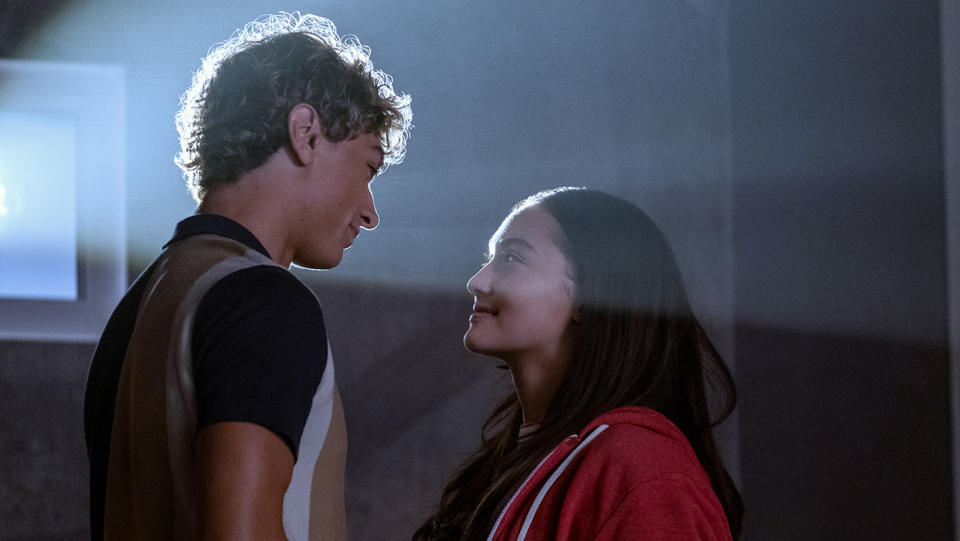 Gavin Casalegno and Lola Tung in season two