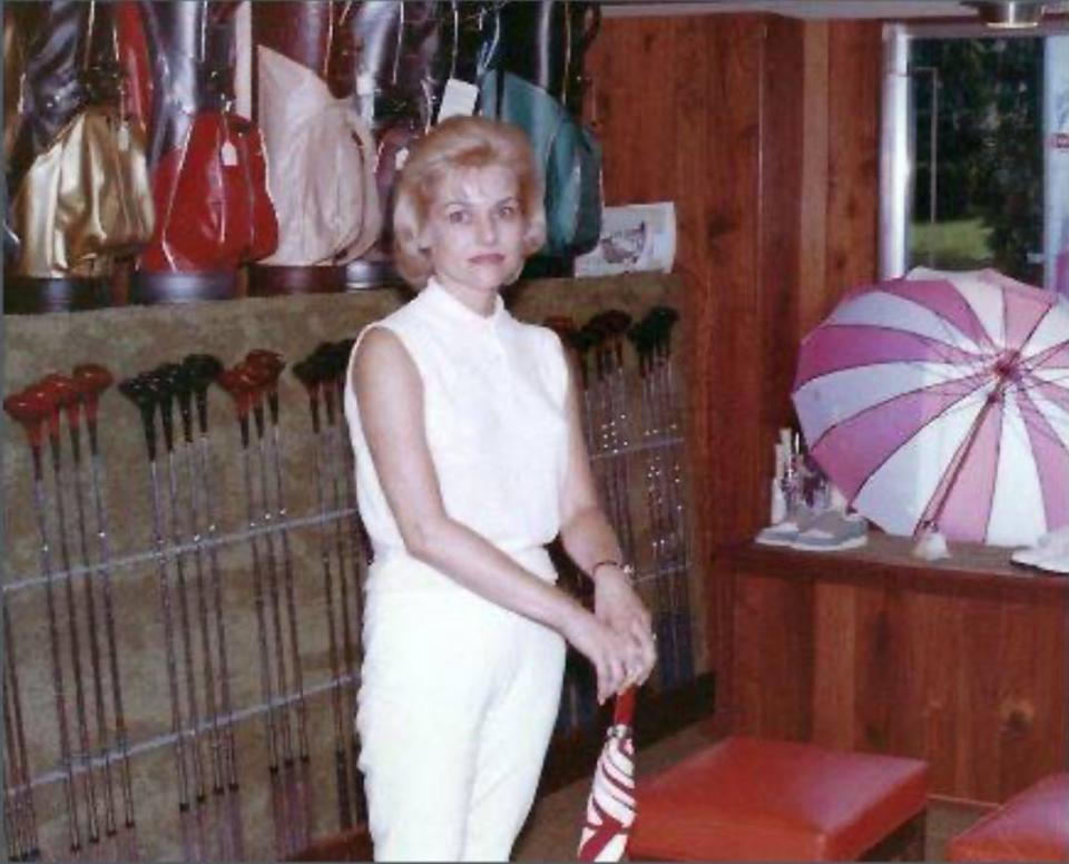 One of Irene Hambach-Blohm's jobs was managing the pro shop at Brookside Country Club.