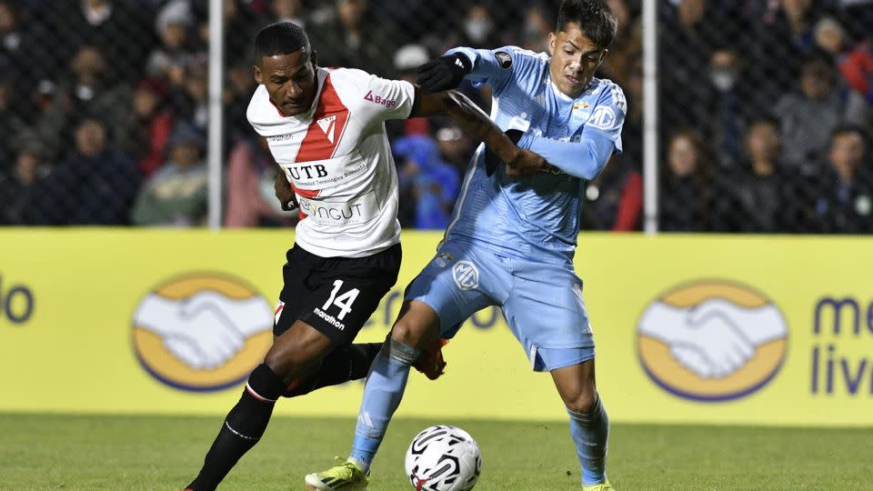 Always Ready beat Sporting Cristal 6-1 at high altitude. - Aizar Raldes/AFP/Getty Images