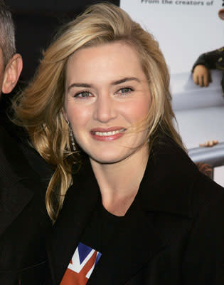 Kate Winslet at the New York premiere of DreamWorks Animation's Flushed Away