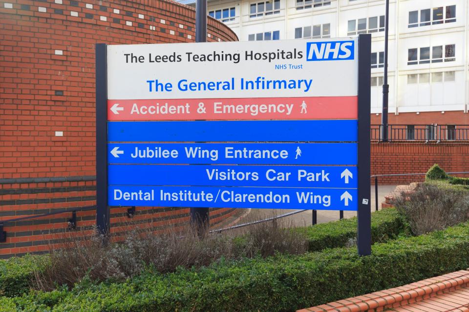 Operations have been cancelled at Leeds Teaching Hospital as numbers of coronavirus cases increase (Getty Images)