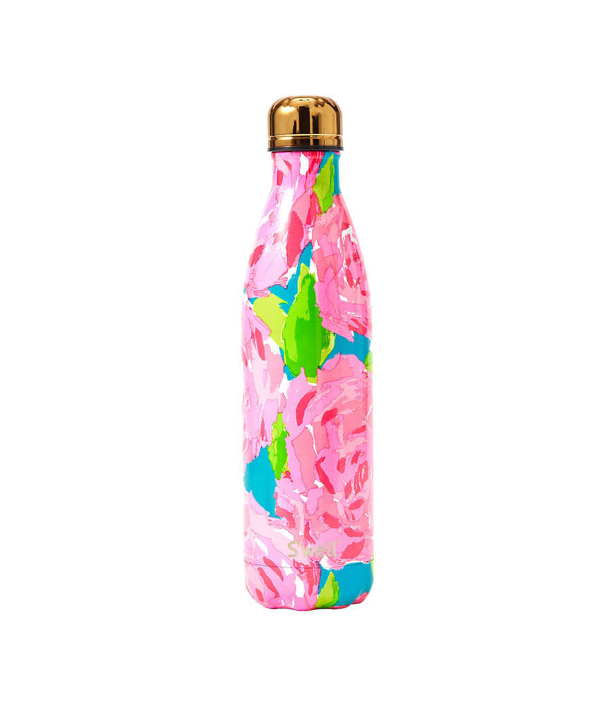 On April 1, you can buy one Lilly Pulitzer x S'well bottle and get one for free (Photo: Lilly Pulitzer)