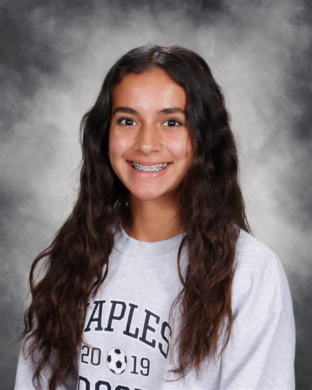 Naples sophomore Sofia Cuellar-Gutierrez