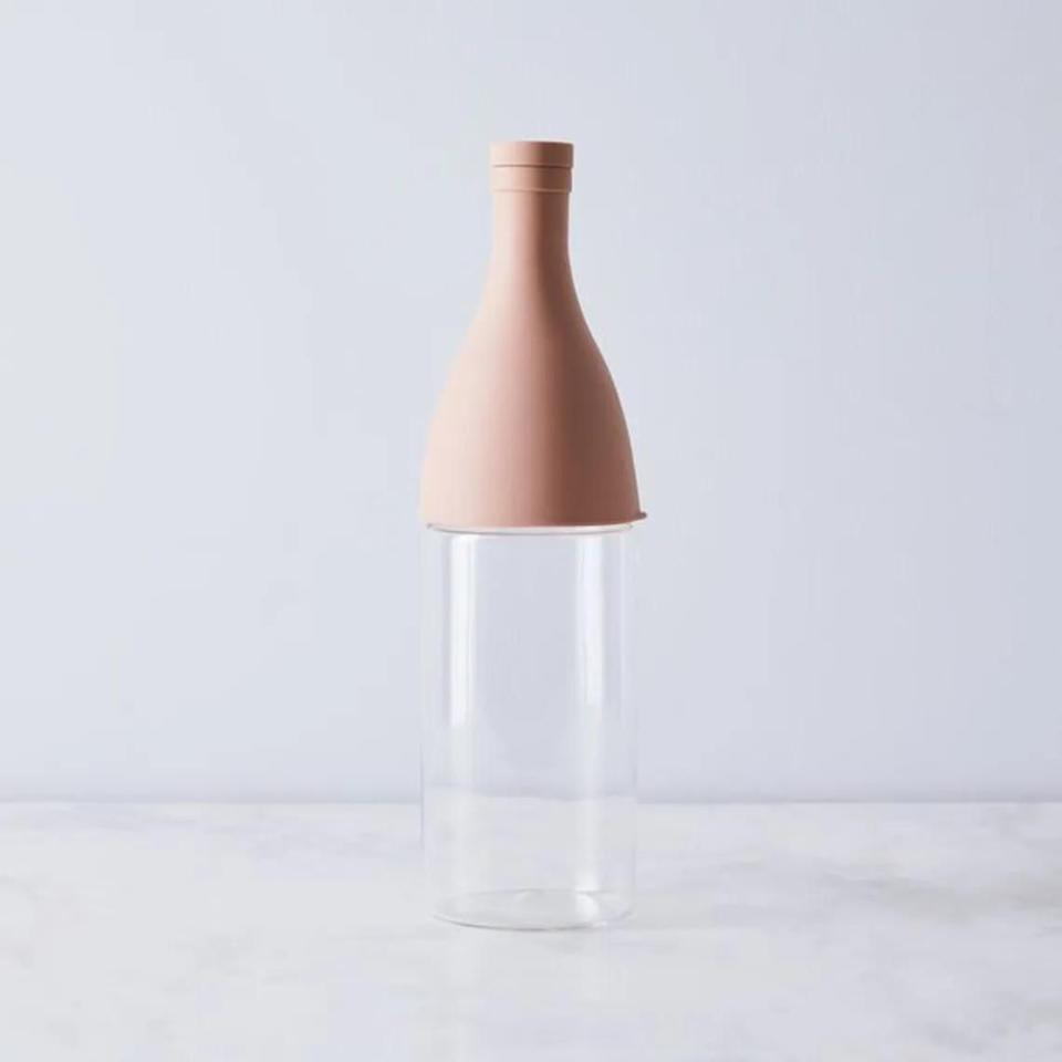 <p>food52.com</p><p><strong>$32.00</strong></p><p>Cold brew: it's not just for coffee. This ingenious silicone and glass bottle makes it easy to cold-infuse your favorite tea for an extra-smooth sip any time you want. </p>