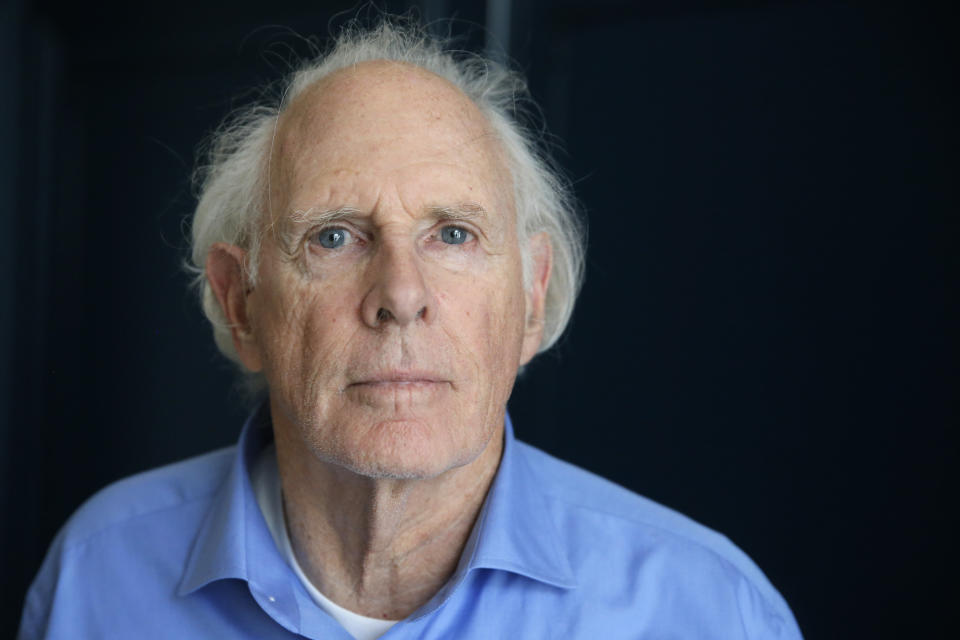 FILE - In this May 24, 2013 file photo, actor Bruce Dern poses for a photograph following an interview with The Associated Press at the 66th international film festival, in Cannes, southern France. (Photo by Todd Williamson/Invision/AP, File)