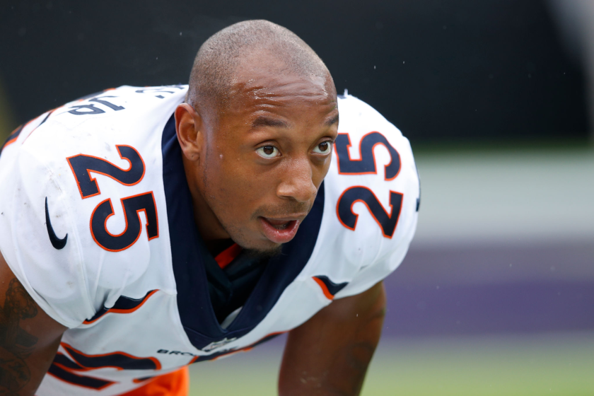 Denver Broncos cornerback Chris Harris Jr.