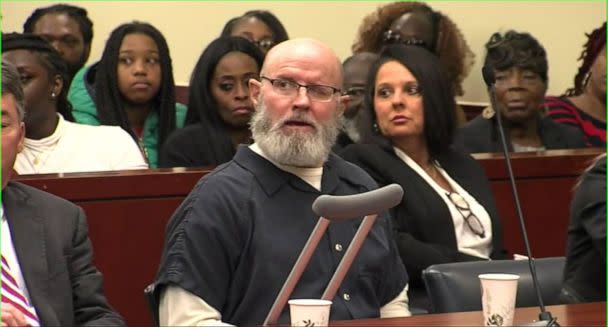 PHOTO: Raymond Moody appears in court and pleads guilty in the kidnapping, rape and murder of Brittanee Drexel, during a hearing at the Georgetown County Courthouse in Georgetown County, S.C., Oct. 18, 2022. (WCIV)