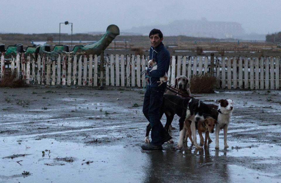 Marcello (Marcello Fonte) liebt seine Hunde. Szene aus “Dogman” (Bild: Alamode Filmdistribution)