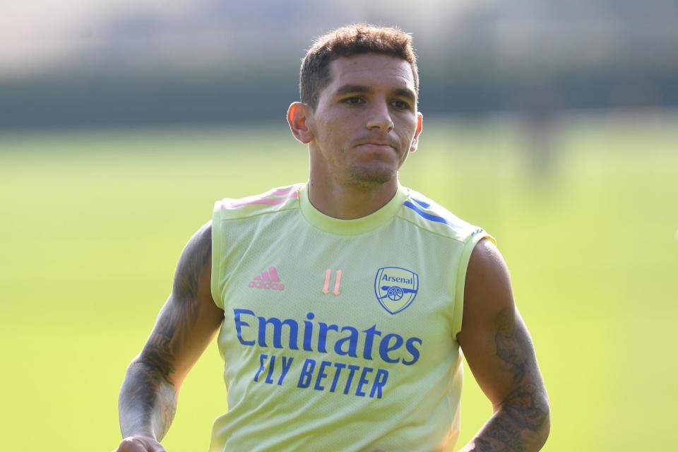 Torreira is eager to move to Spain but Arsenal want a permanent option included in the deal: Arsenal FC via Getty Images