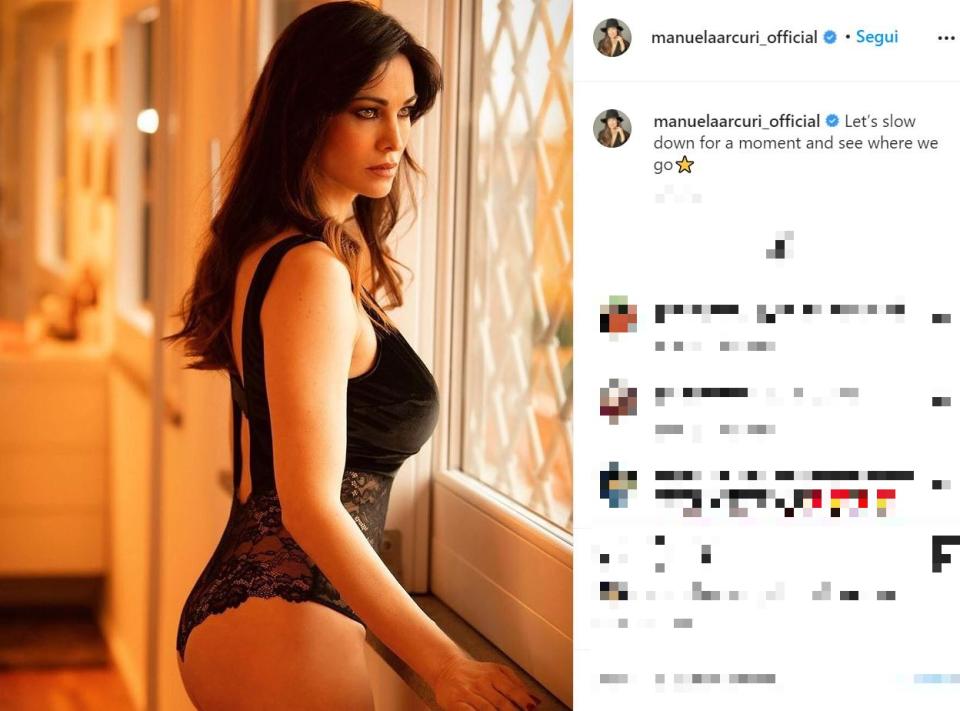 L'attrice e showgirl è molto attiva sui social e ama condividere con i suoi follower pensieri positivi ma anche immagini mozzafiato. E i like e i commenti piccanti dei fan non mancano mai.