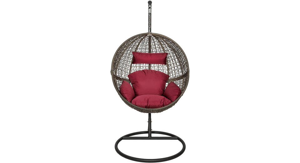 TecTake Poly Rattan Swing Chair