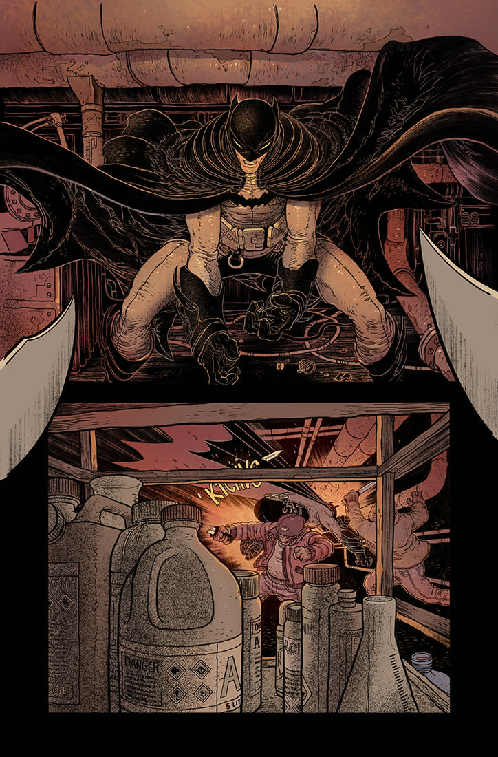 Pages from Batman: Gargoyle of Gotham
