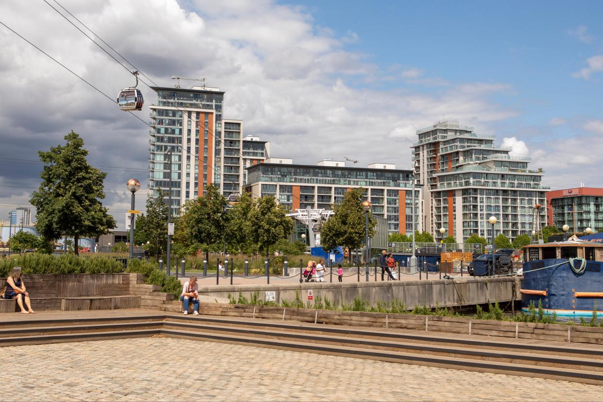 London’s new face: there has been regeneration on a vast scale at Royal Docks (Adrian Lourie)