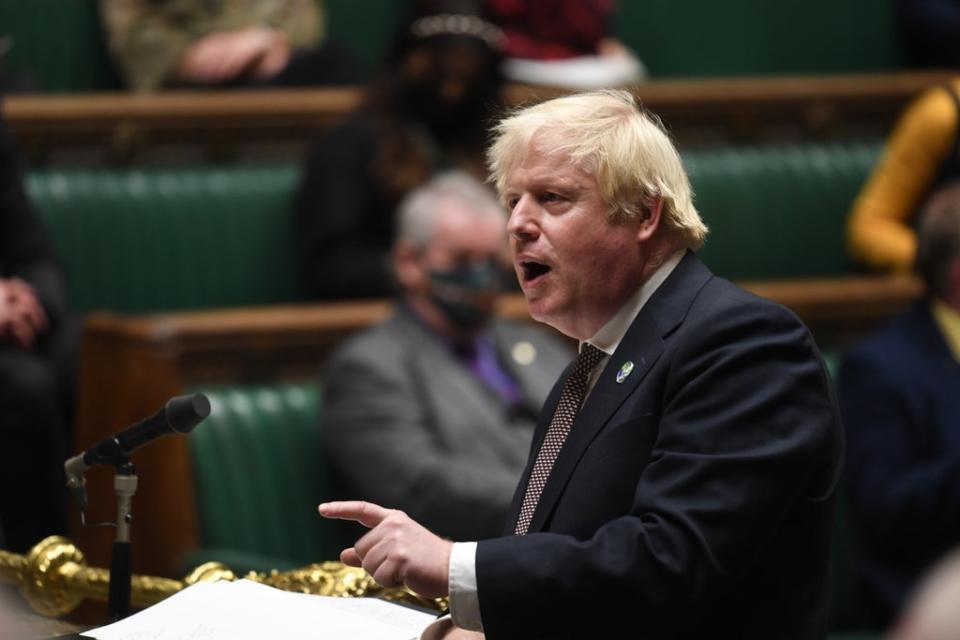 Boris Johnson hailed the COP26 summit in Glasgow as a success (PA)