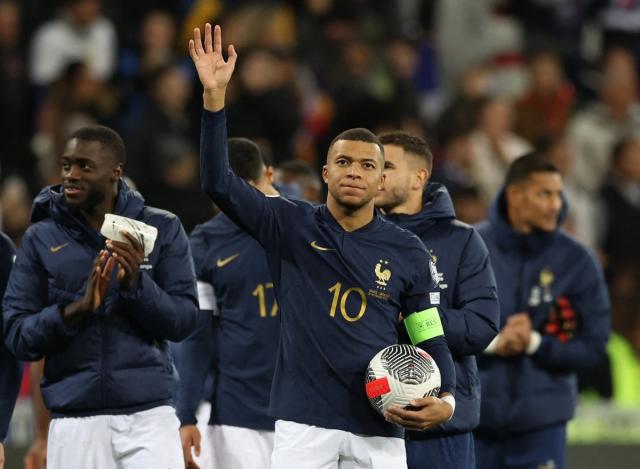 Record-breaker Mbappe leads France to 1-0 win over Greece