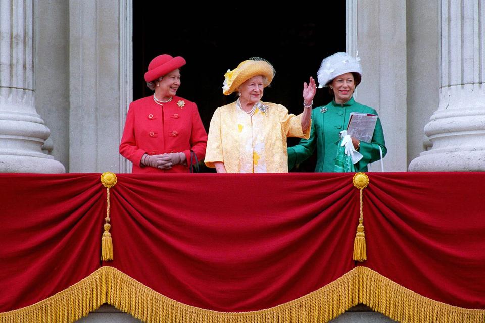 The Queen , Queen Mother &amp; Princess Margaret