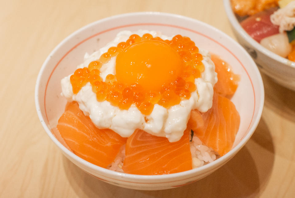 hokkaido ya - ikura truffle rice bowl