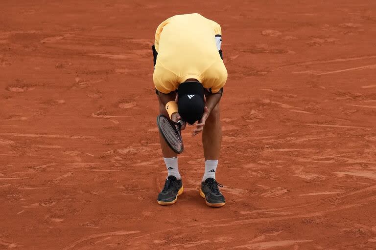 El lamento de Francisco Cerúndolo ante Djokovic 