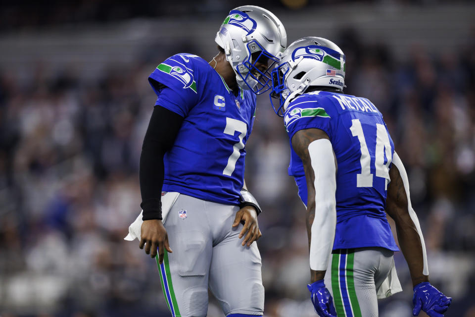 Geno Smith ha tenido momentos brillantes en sus dos temporadas como titular con los Seattle Seahawks. (Foto: Ryan Kang/Getty Images)