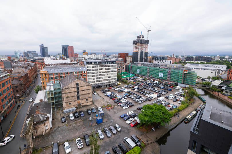 The views from the top of the 11-storey hotel -Credit:Manchester Evening News
