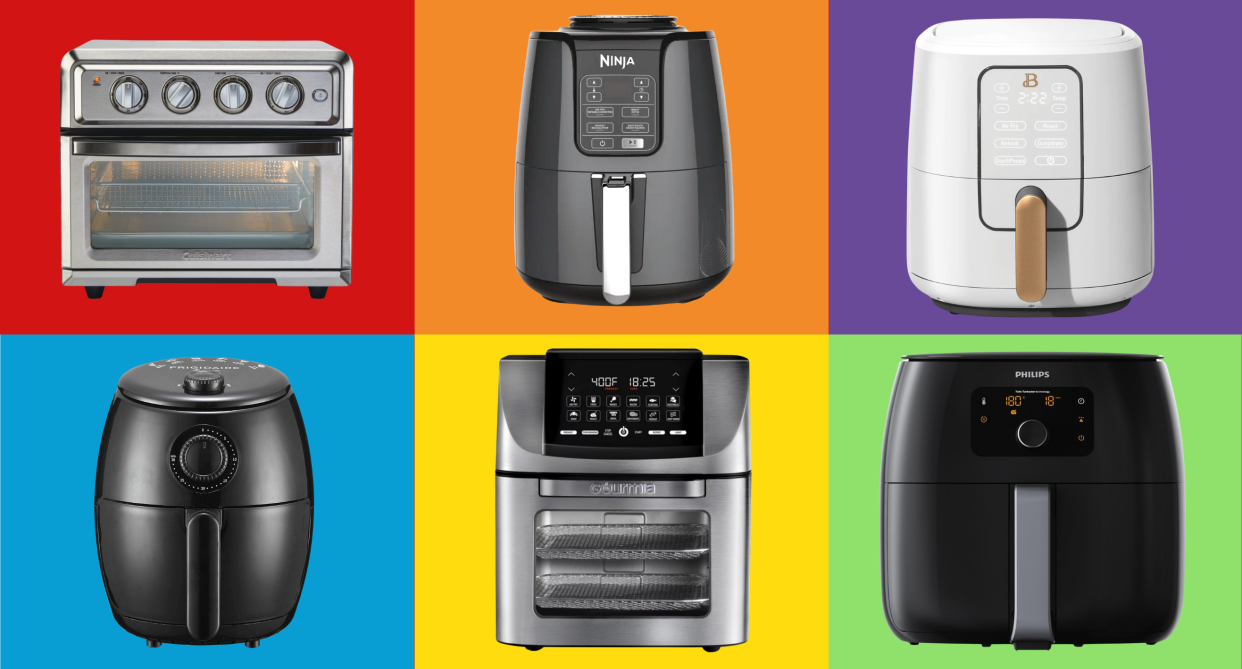 air fryer recipes, best air fryers under $50, best air fryers under $100, canadian tire air fryers, ninja air fryers, amazon air fryers,Best air fryers in 2024 (Photos via Canadian Tire, Amazon, Walmart, Best Buy Canada & Beautiful).