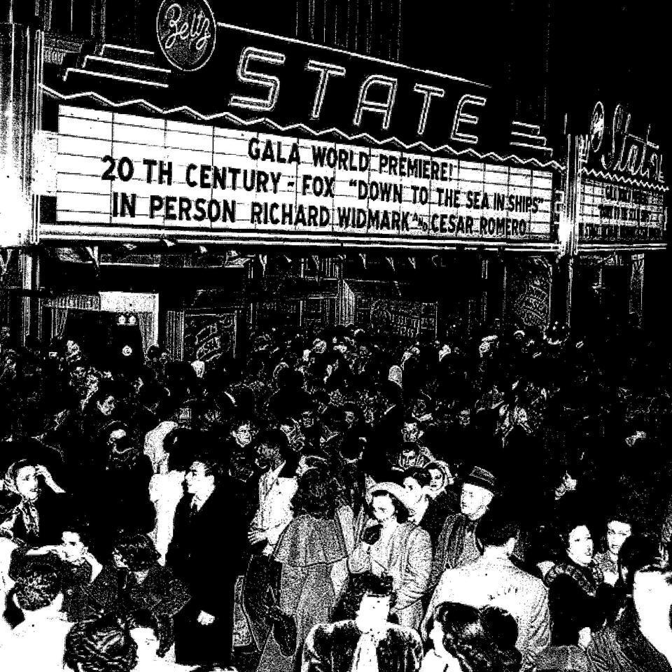 The State hosts a premier back in the day.