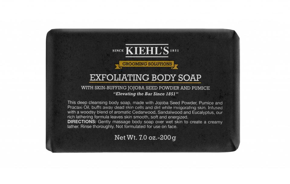 <p><a rel="nofollow noopener" href="http://www.kiehls.co.uk/men-s/category/men-s-essentials/grooming-solutions-bar-soap/KHL018.html#start=2&cgid=fathers-day-gifts" target="_blank" data-ylk="slk:Kiehl’s, £19.50;elm:context_link;itc:0;sec:content-canvas" class="link ">Kiehl’s, £19.50</a> </p>