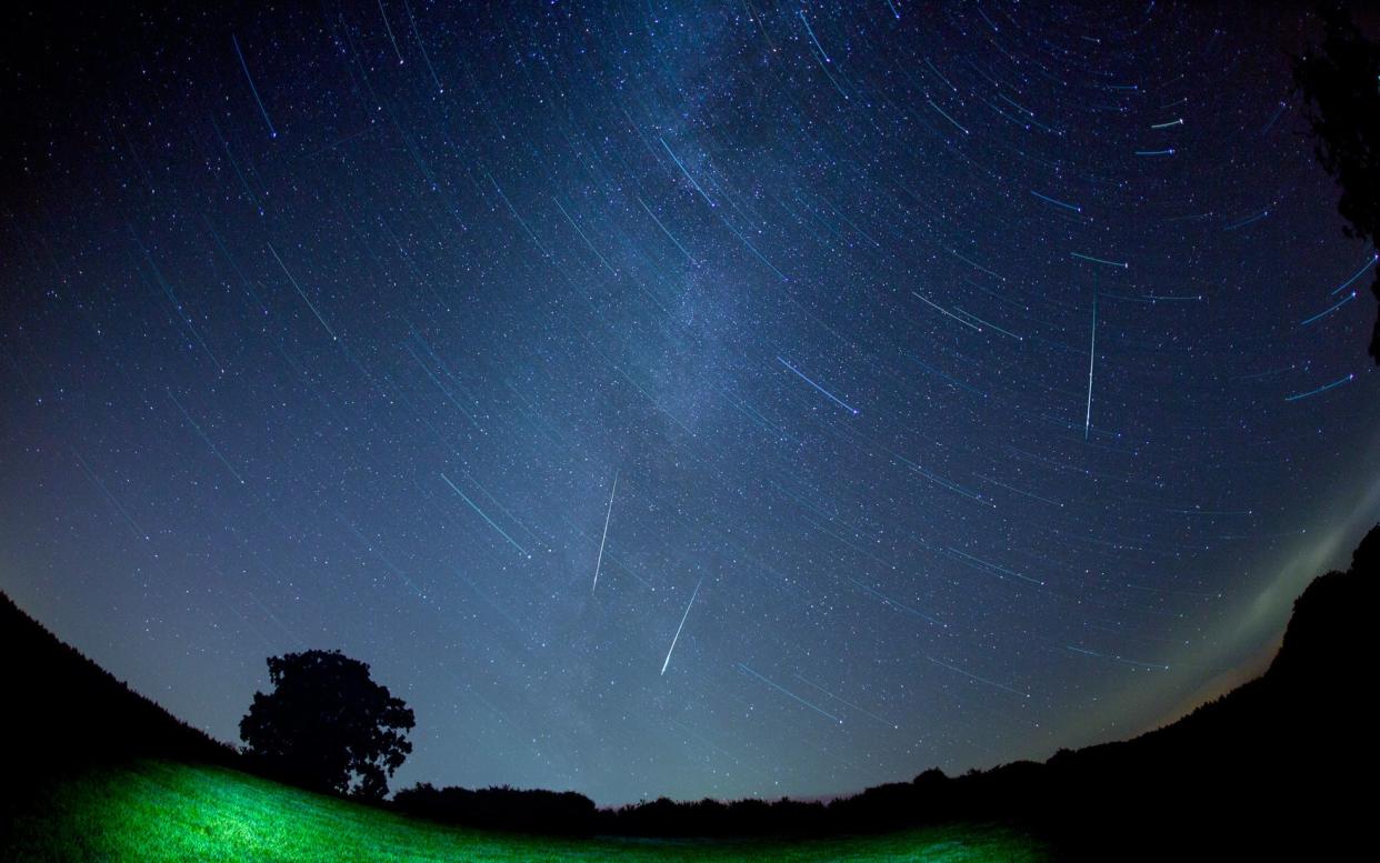 The Perseid meteor shower - RM Rayner 2016