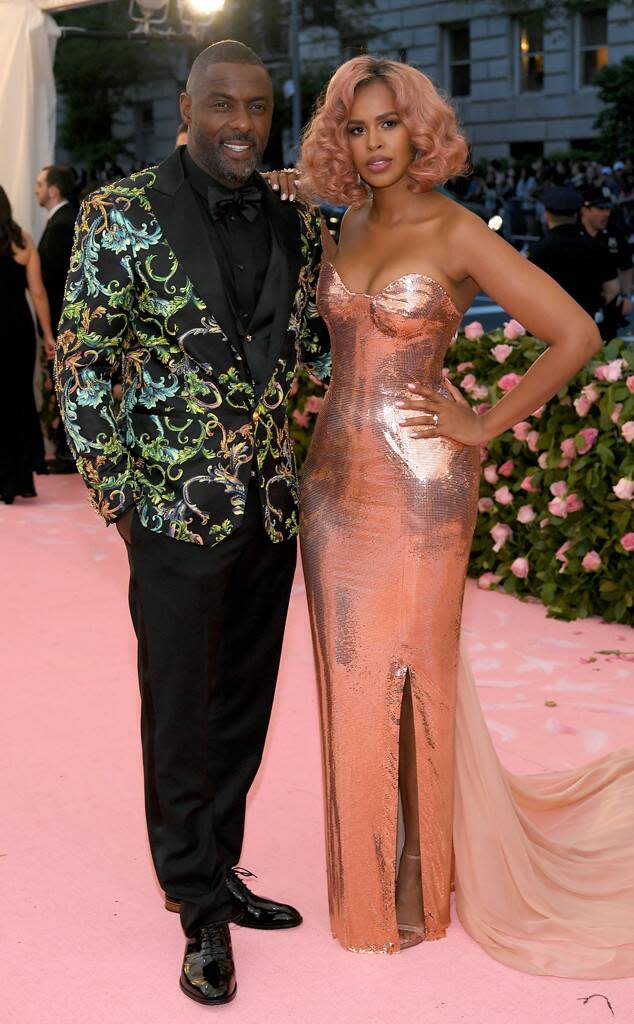 Idris Elba, Sabrina Dhowre, 2019 Met Gala, Couples