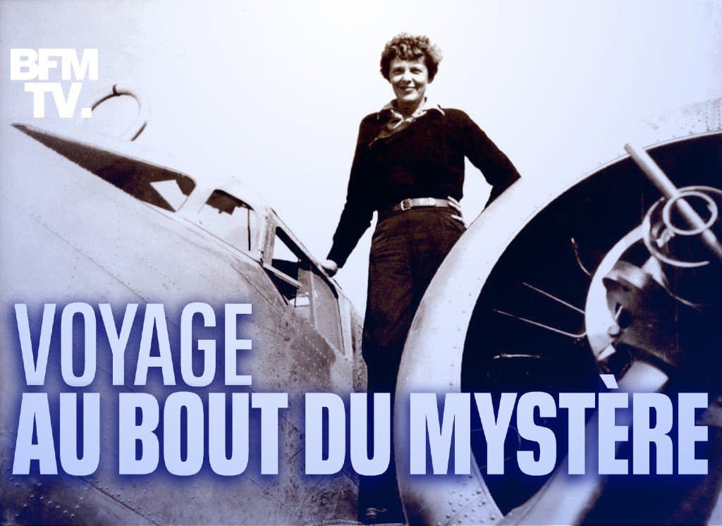 Amelia Earhat est la 16ème Américaine à avoir obtenu son brevet de pilote. - BFMTV